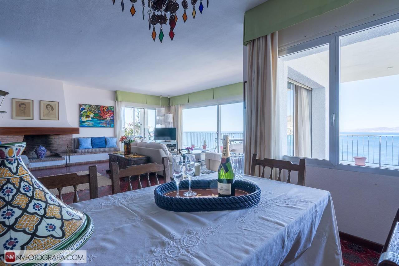 Villa Sobre El Mar Alboran La Herradura  Exteriör bild